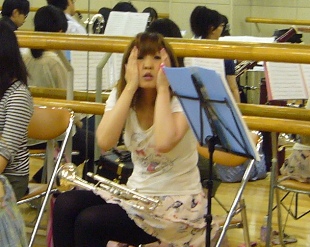 真剣な・・・。